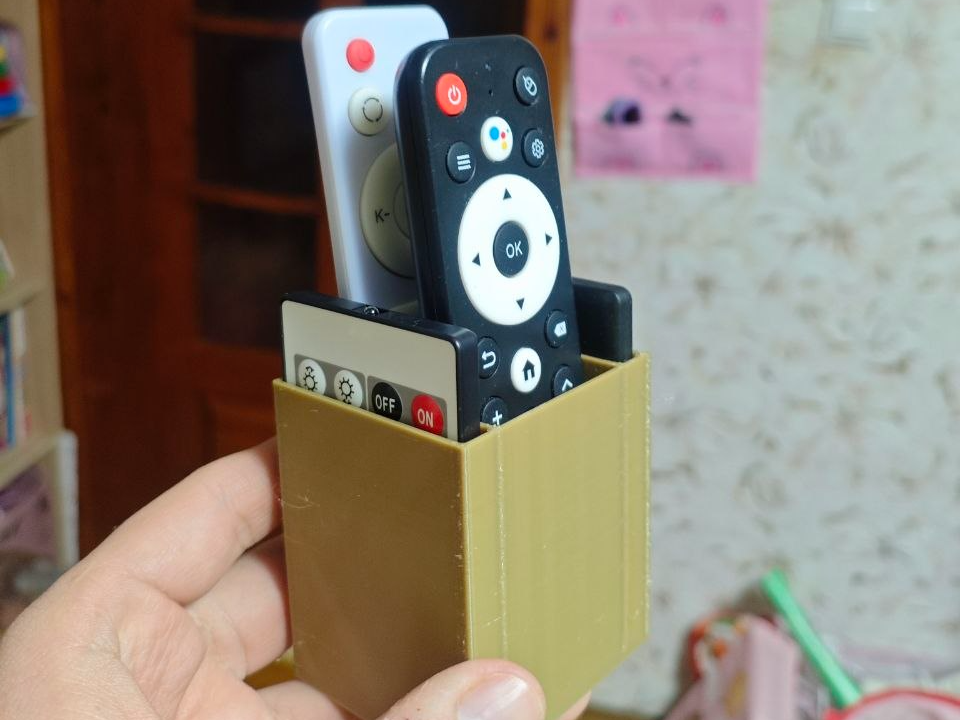 Wall-Mounted Remote Holder
