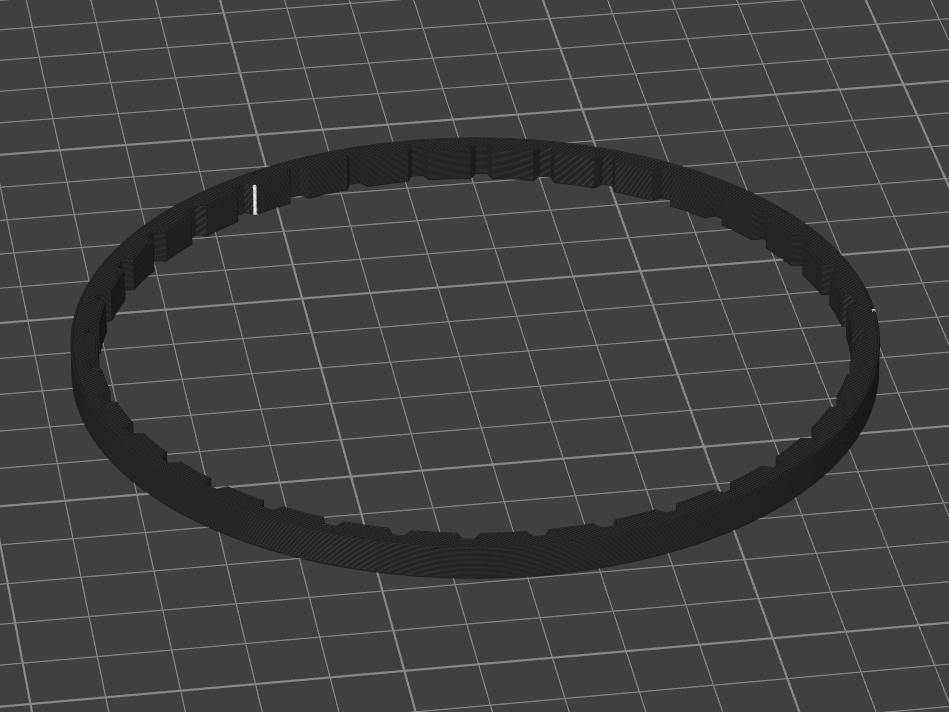 117mm machine belt