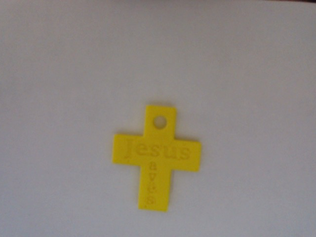 Cross keychain
