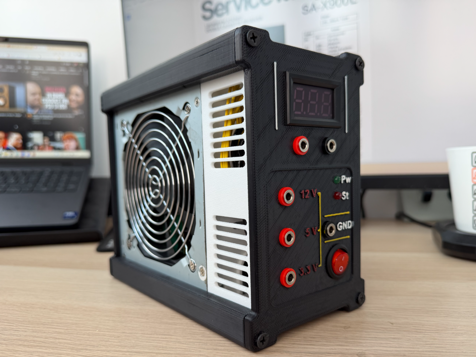 ATX power supply from old PC source 450V