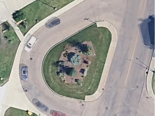 school roundabout