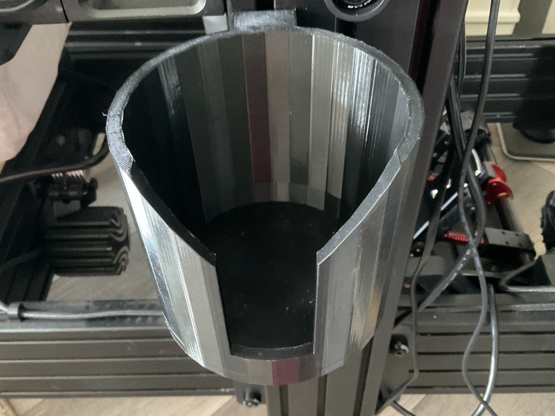 racing sim rig cupholder