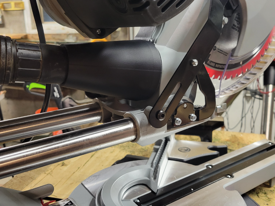 Admiral 12" miter saw dust collection adapter