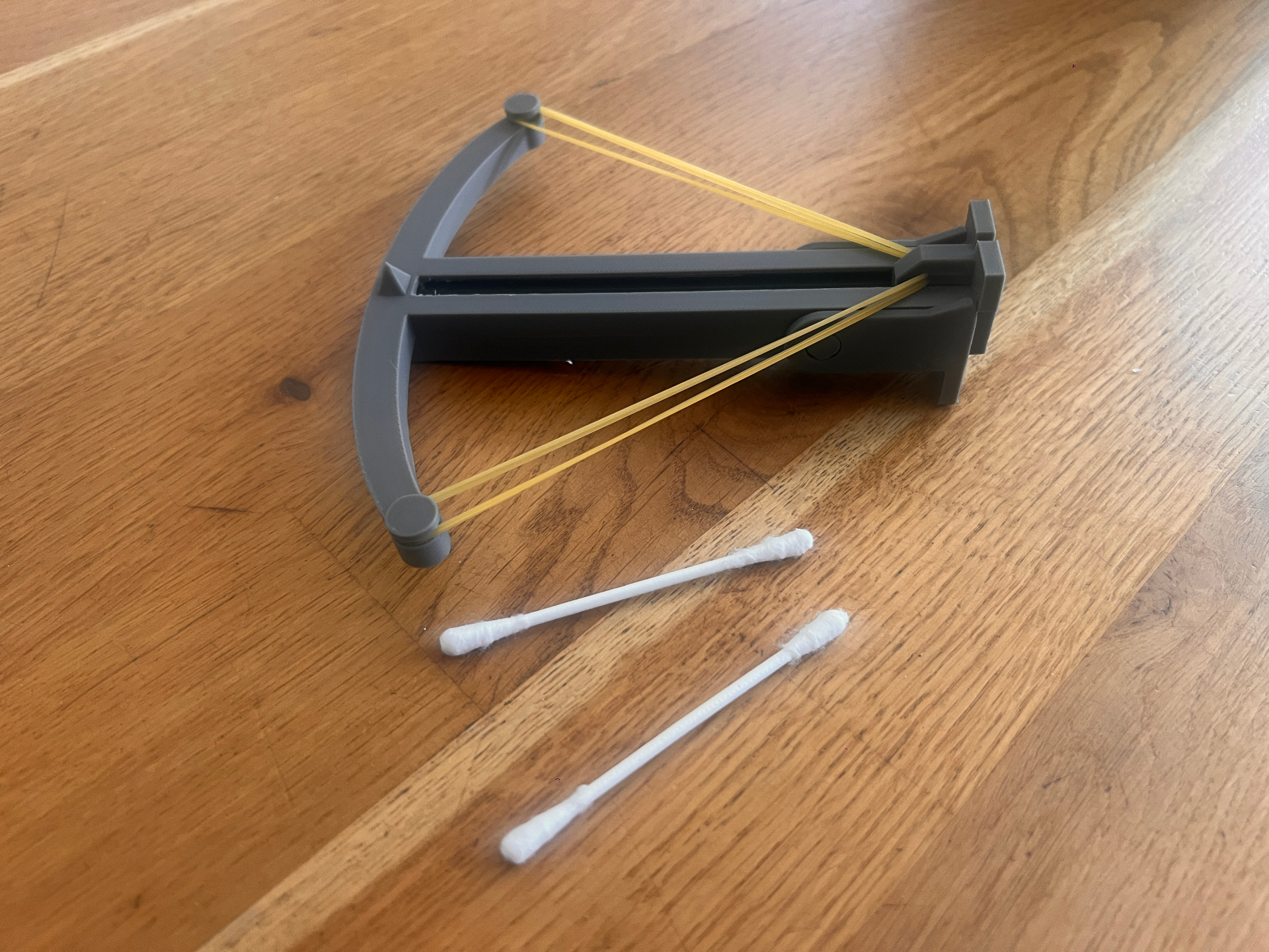 crossbow cotton swab and skewer