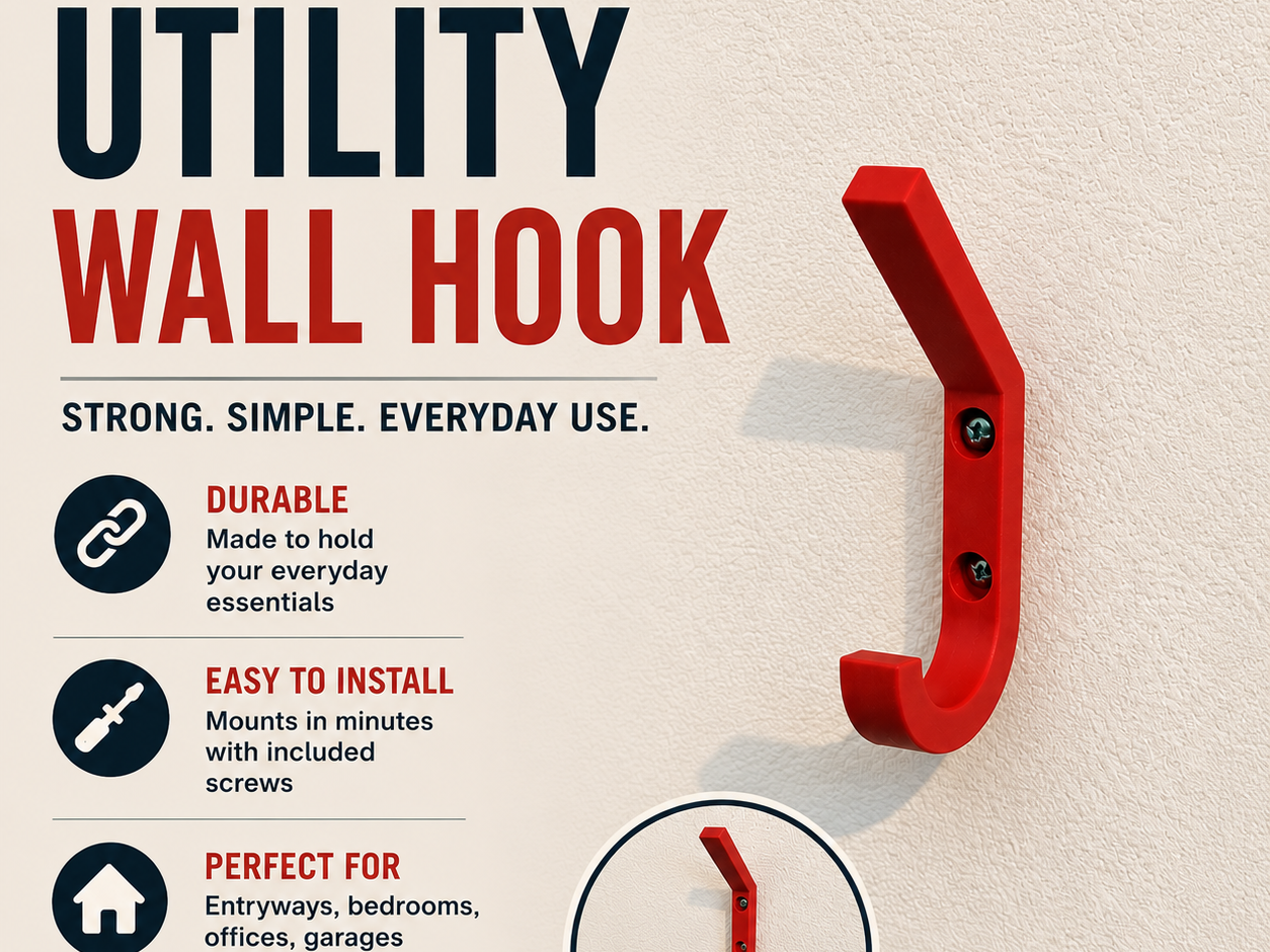 Utility Wall Hook