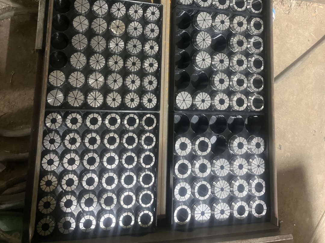 Gridfinity 5x5 stackable er32 and er40 trays