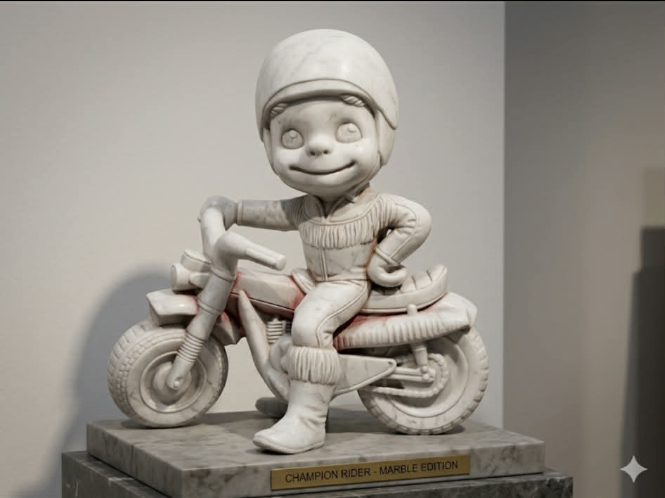 Atlantic Smiley Biker