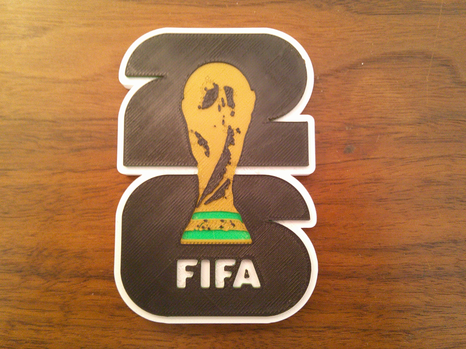 World Cup 2026 Logo Coaster or Plaque