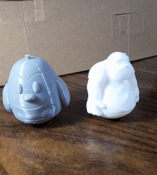 Penguin Wobble Toy - Interactive Penguin STL