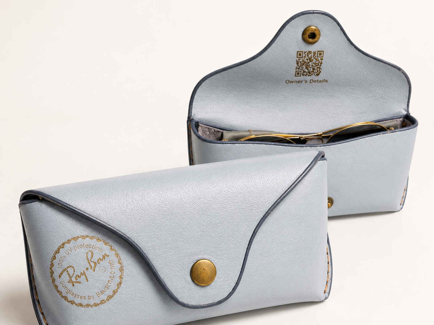 Replacement Inner Hardcase for Rayban Leather Case