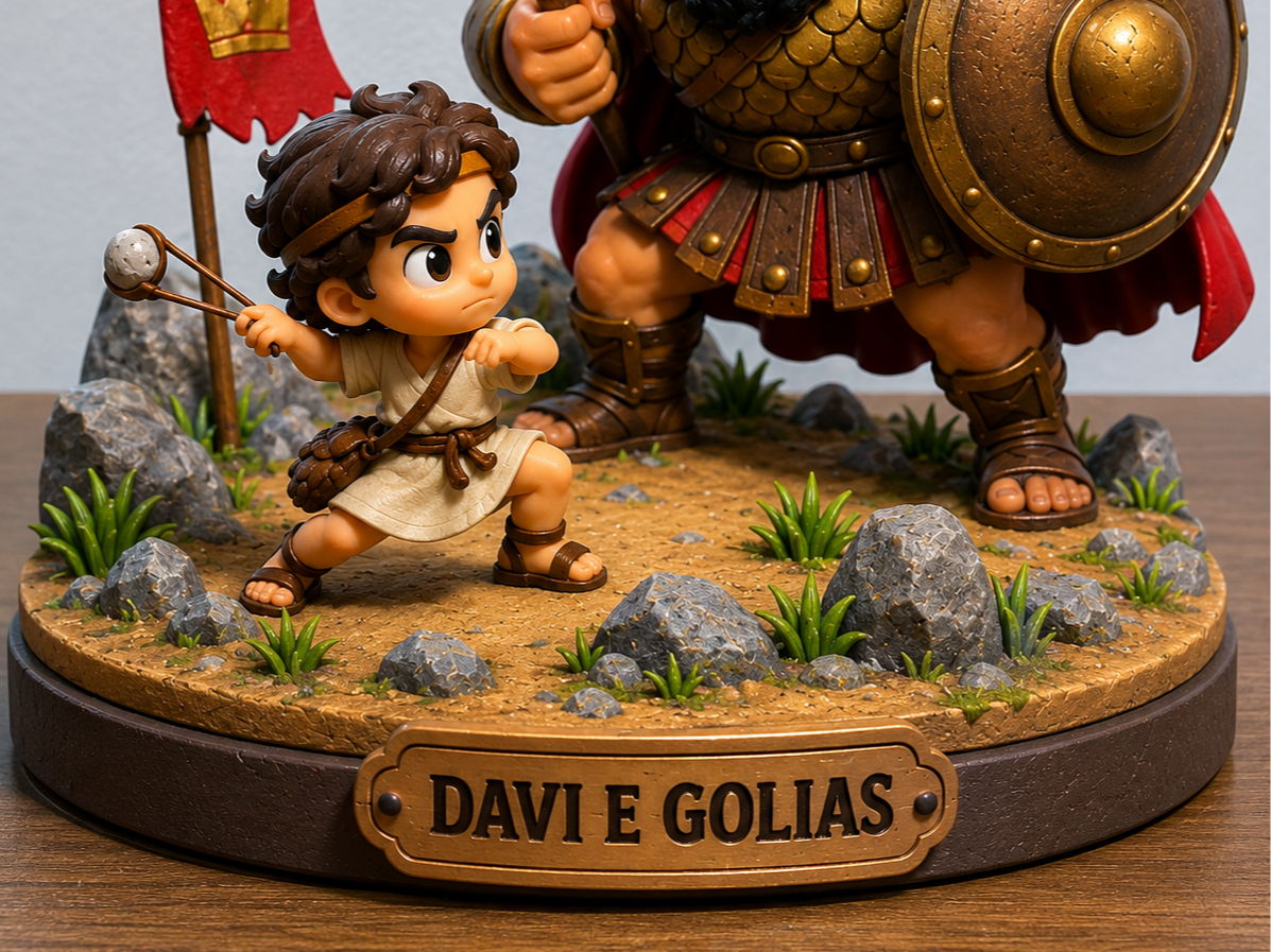 Davi versus Golias - Historinhas Biblicas