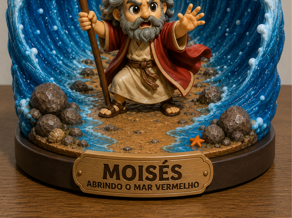 Moisés Abrindo o Mar - Historinhas Biblicas