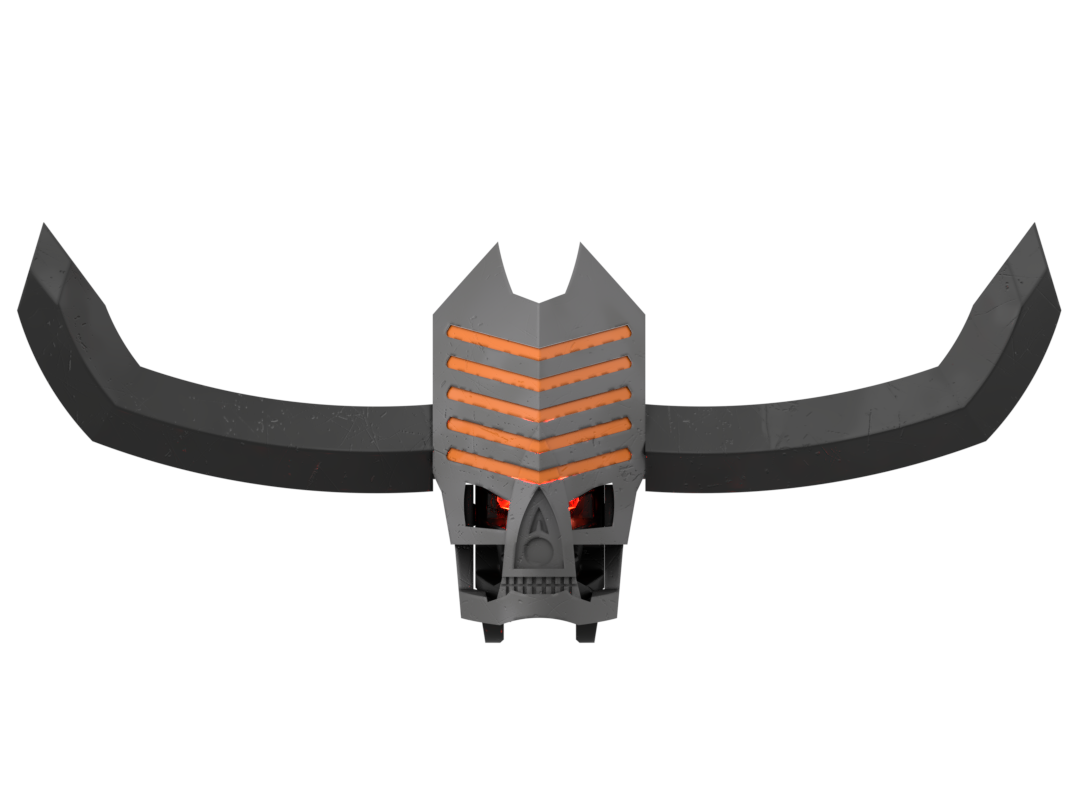 Bionicle Skeleton Basher Prototype Mask