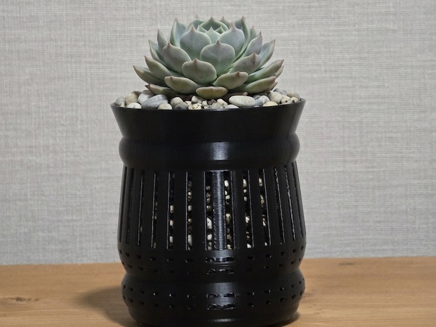 breathable aroid plant pot