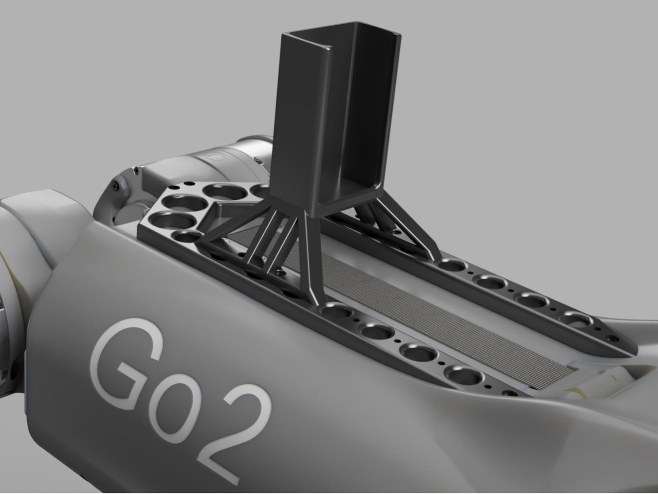 Karls Unitree Go2 Insta 360 X3 Mount