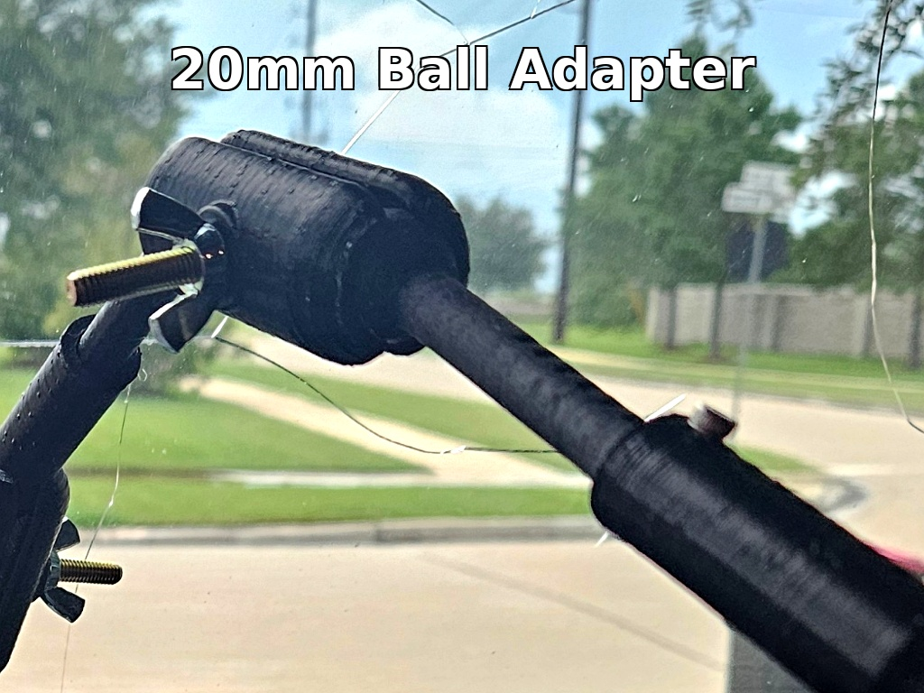 20mm Ram Ball Mount Adapter BulletPoint