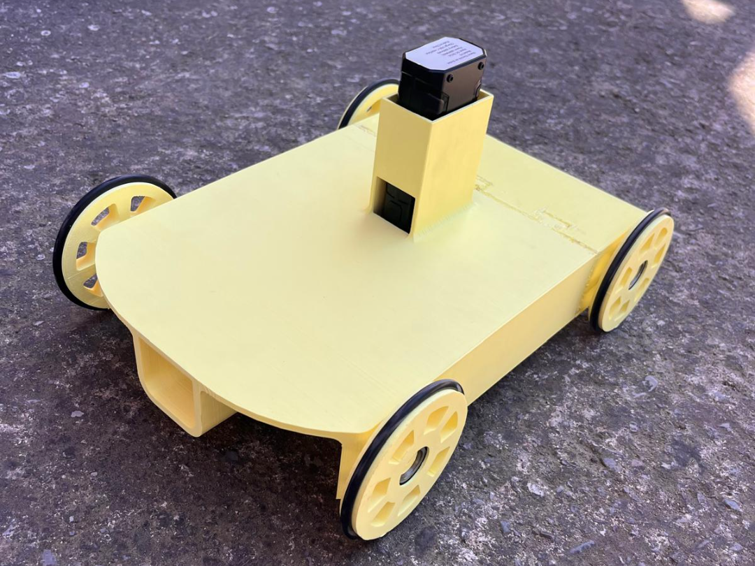 Coche propulsado por soplador
