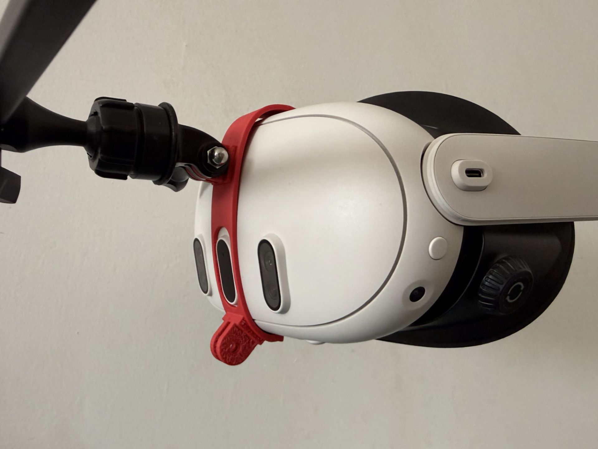 Meta Quest 3 VR Developer Mount Clip Gopro mount