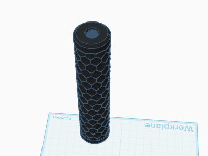 Airsoft suppressor 1/2"-28 UNEF