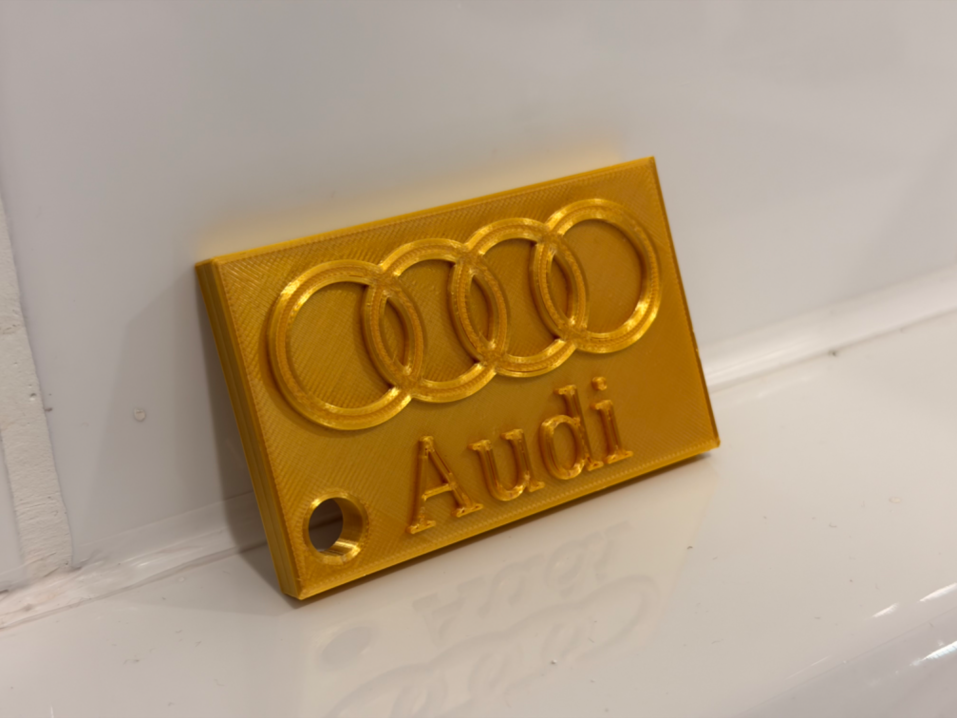 Audi Logo Bag Tag