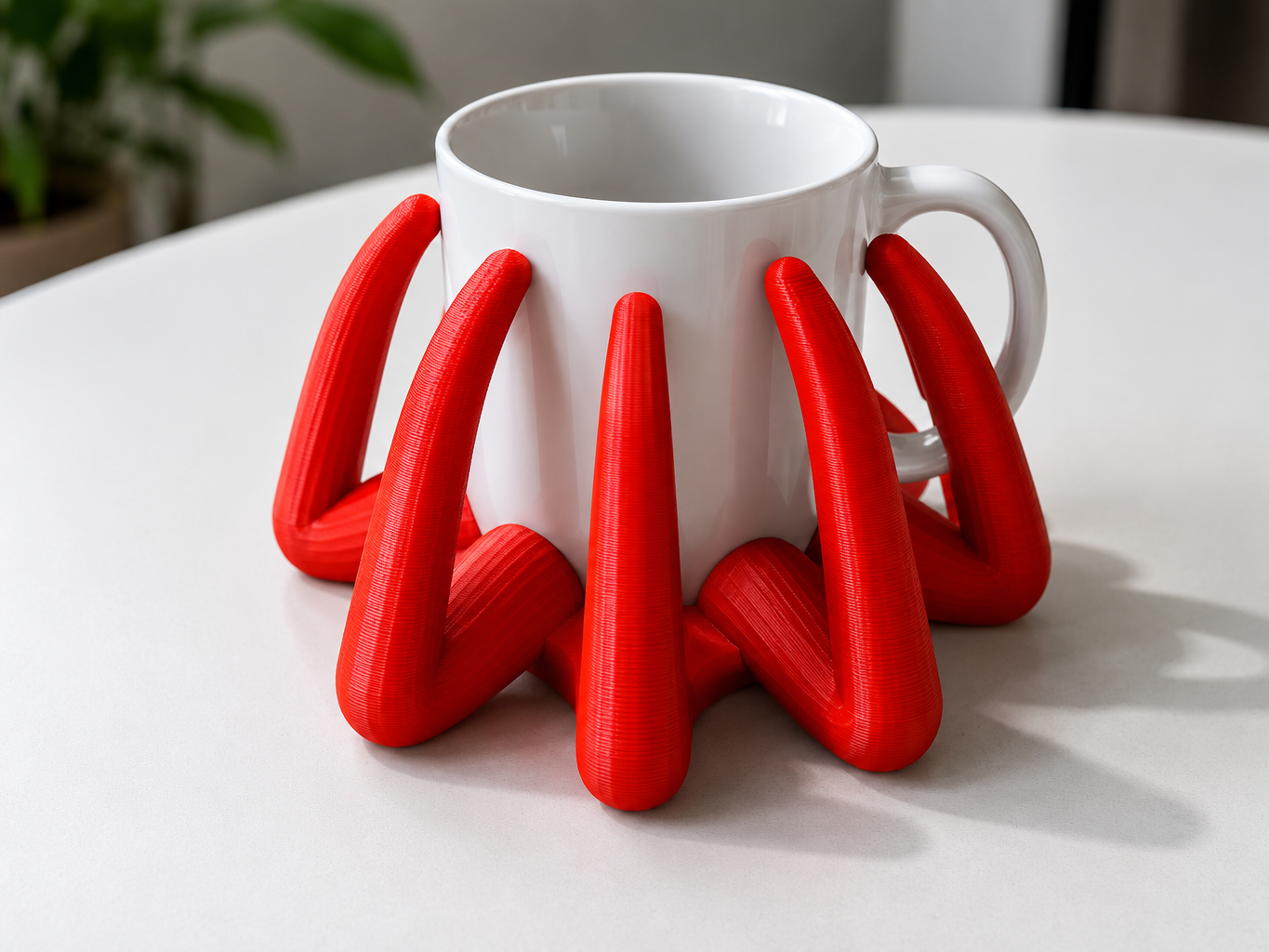 Octopus cup holder