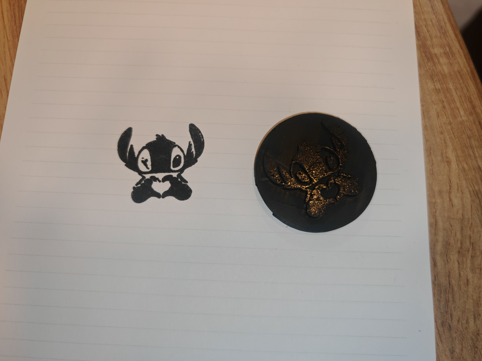 Stitch stamp
