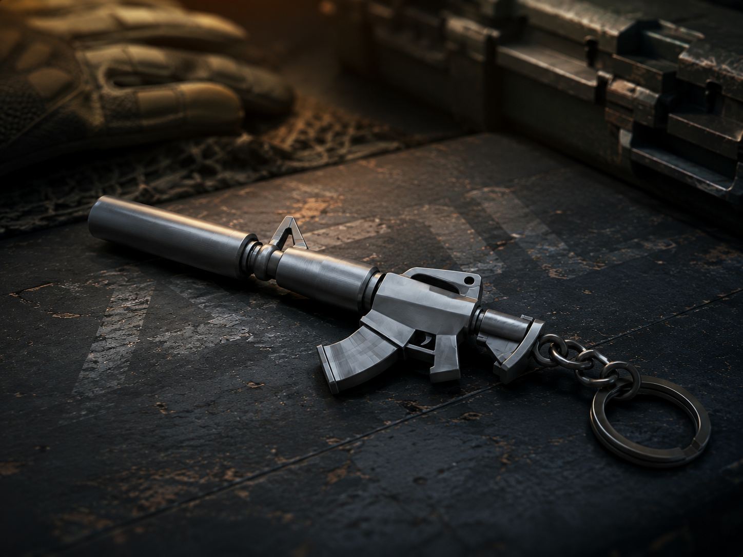 M4A1-S Miniature Keychain