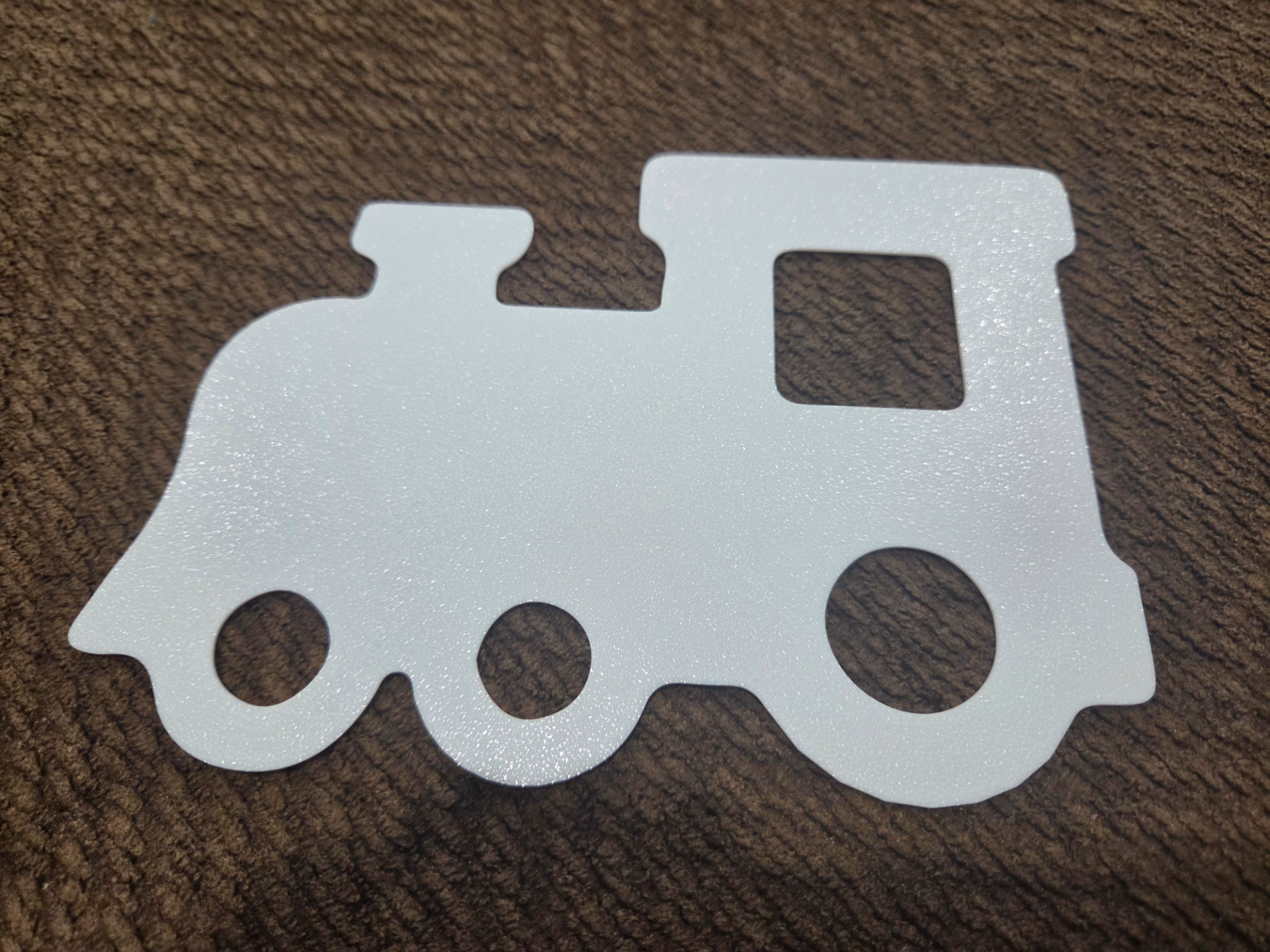 Locomotive stencil