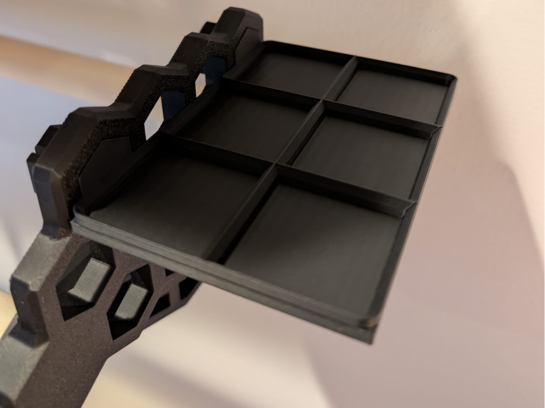 Filament shelf gridfinity accessory