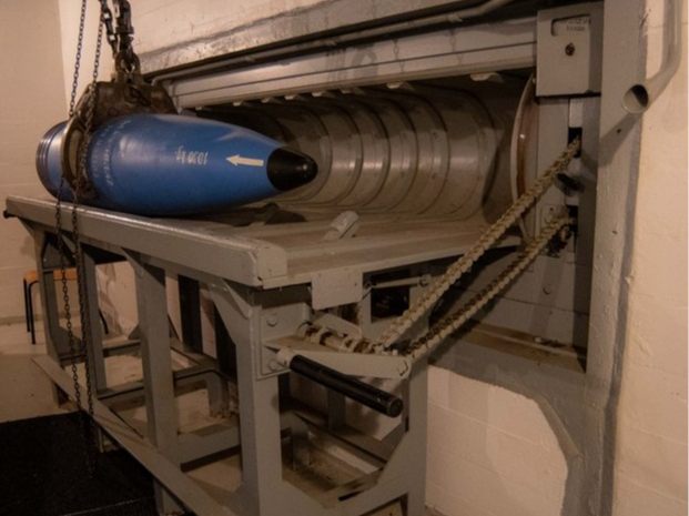 Shell loading room
