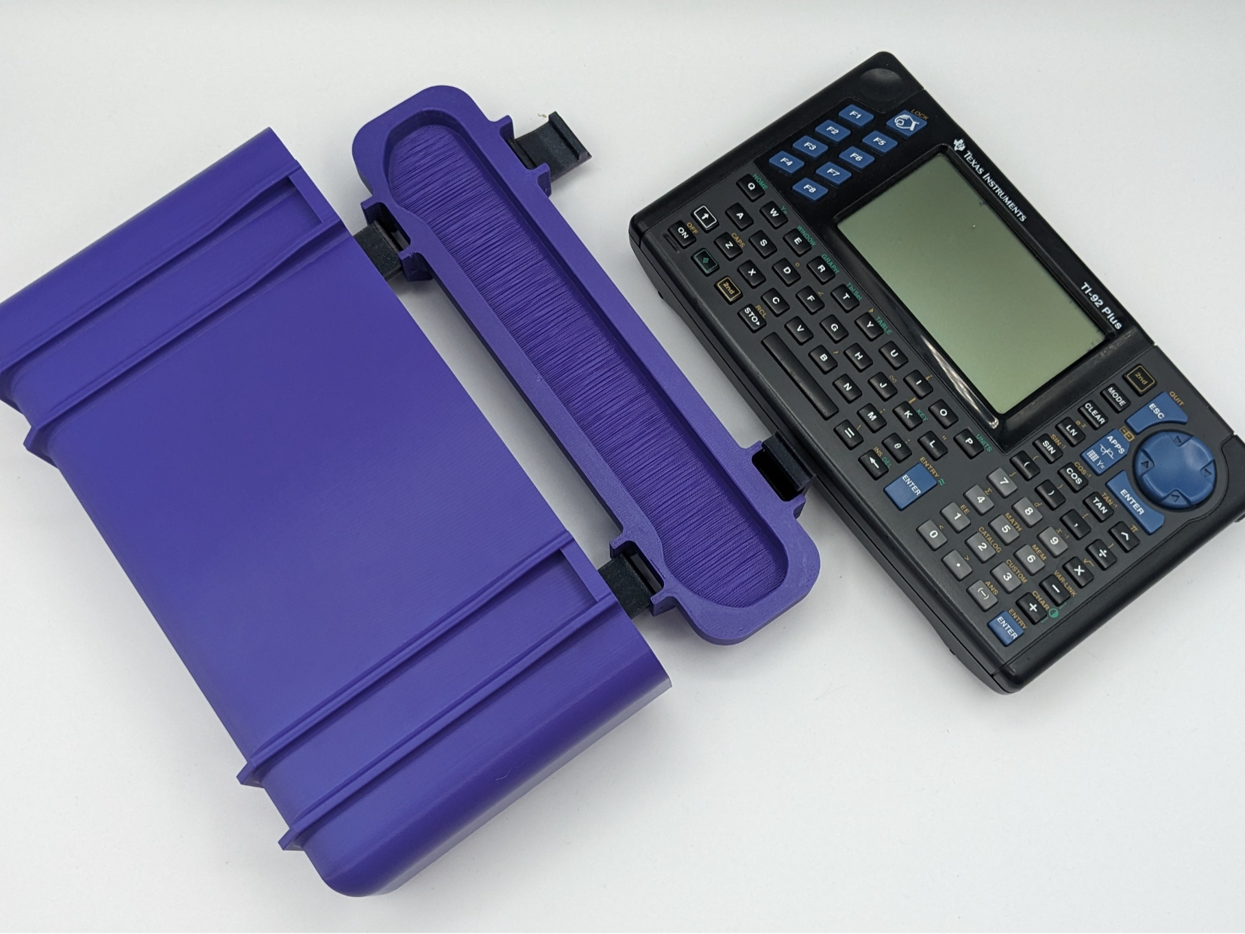 TI-92 Latched Case + Blank case
