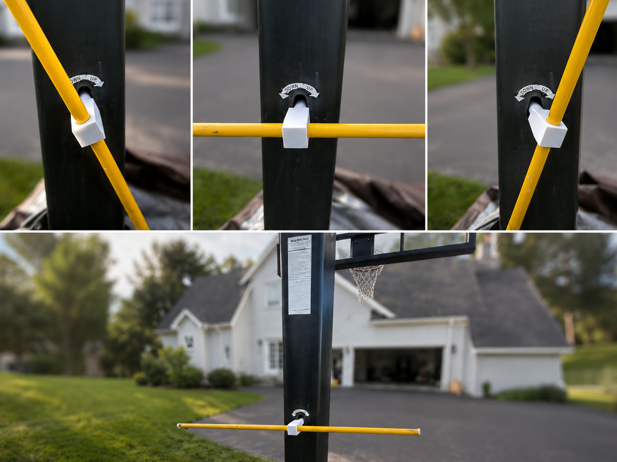 Basketball Hoop Leverage Crank Tool