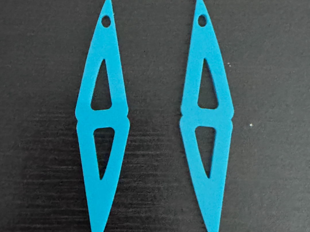Diamond Holes Earrings