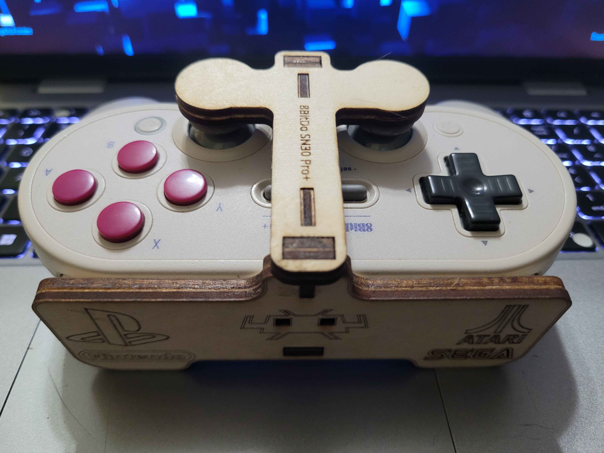 BitDo SN30 Plus controller button protection.