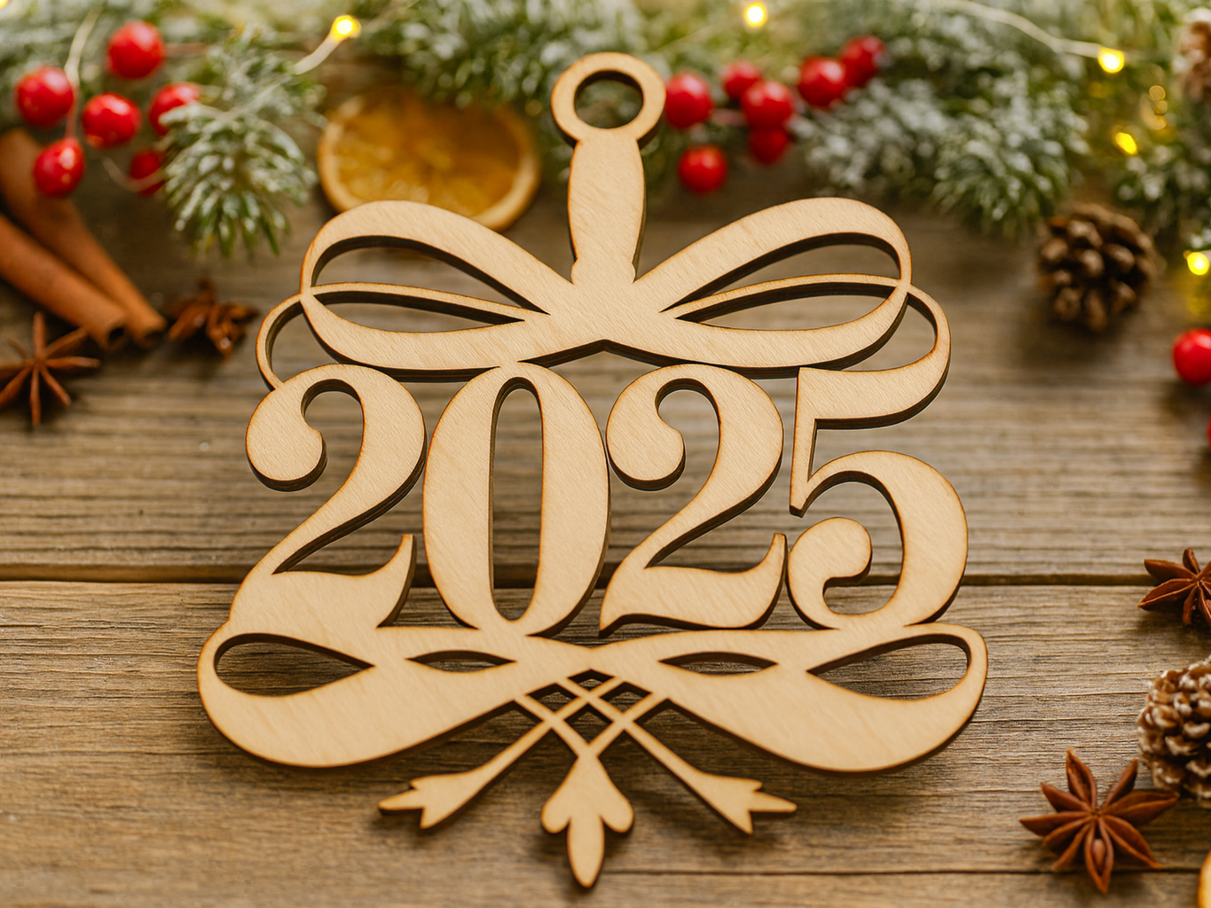 2025 Holiday Ornament Cut File