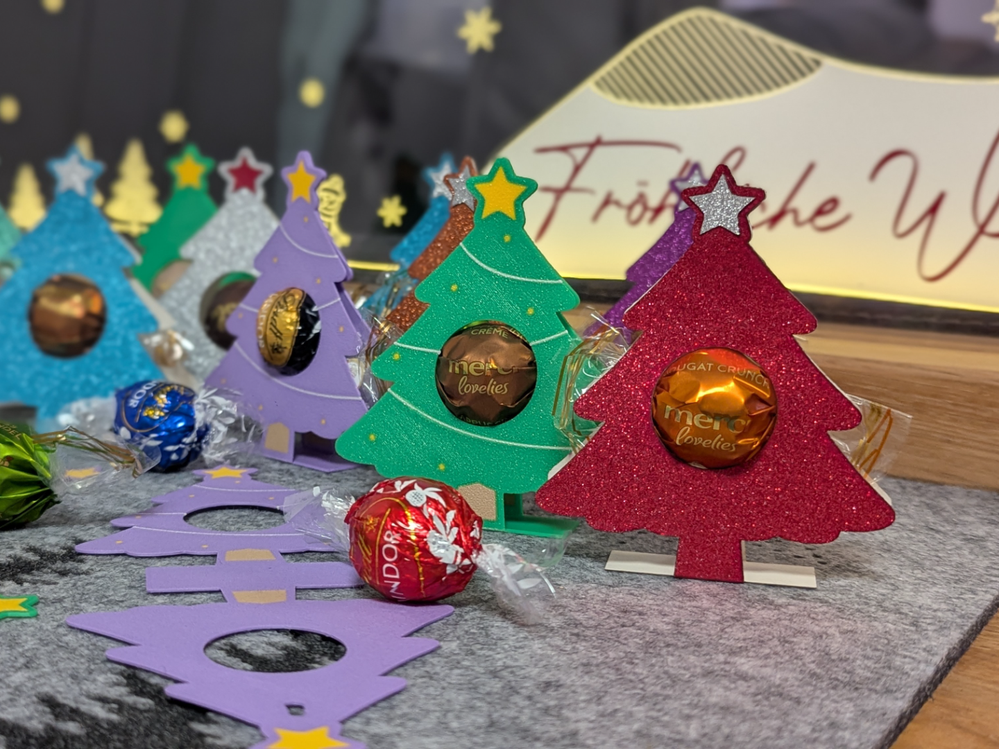 Christmas Tree with Candy - Gift Idea (Laser)