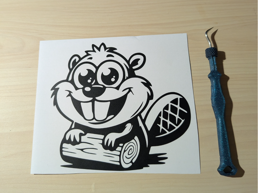 Sticker Biber