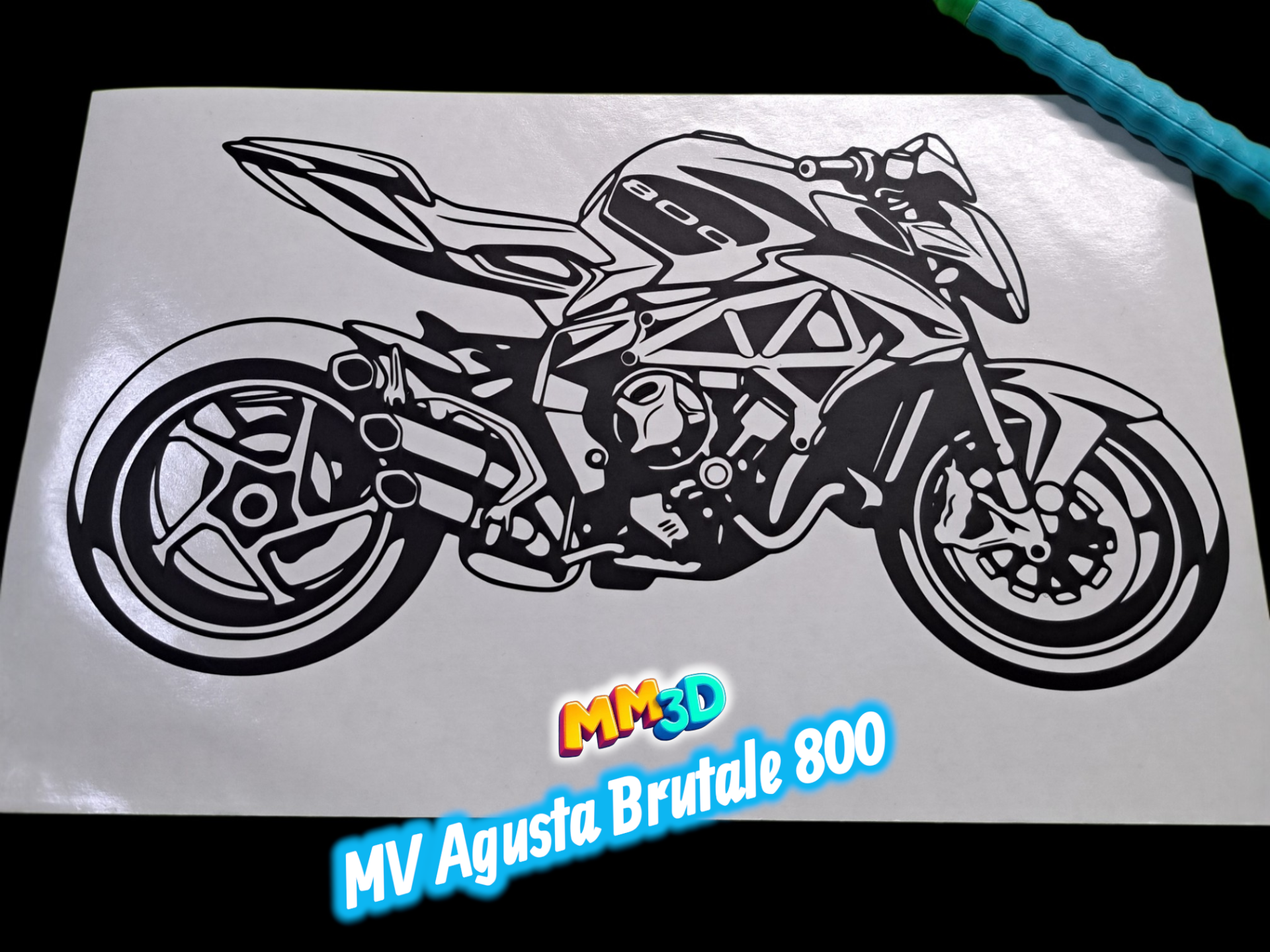 MV Agusta Brutale 800 Sticker