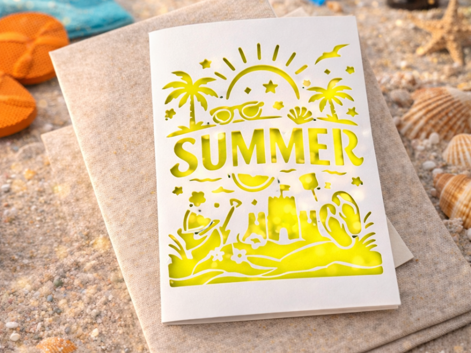 Summer Cutout Card