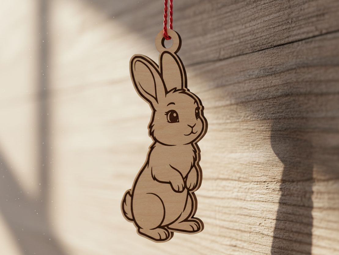 Easter Ornament "Standing Bunny"