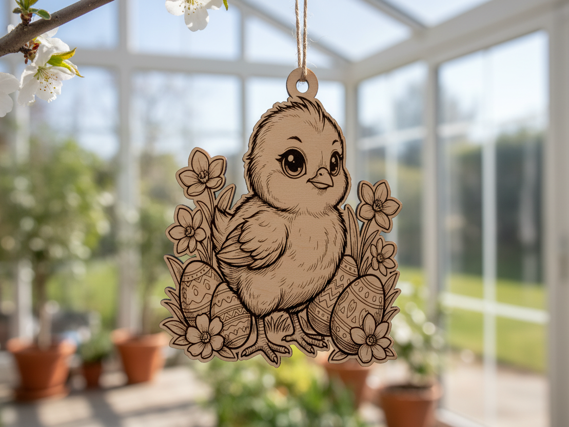 Easter Ornament Spring Chick