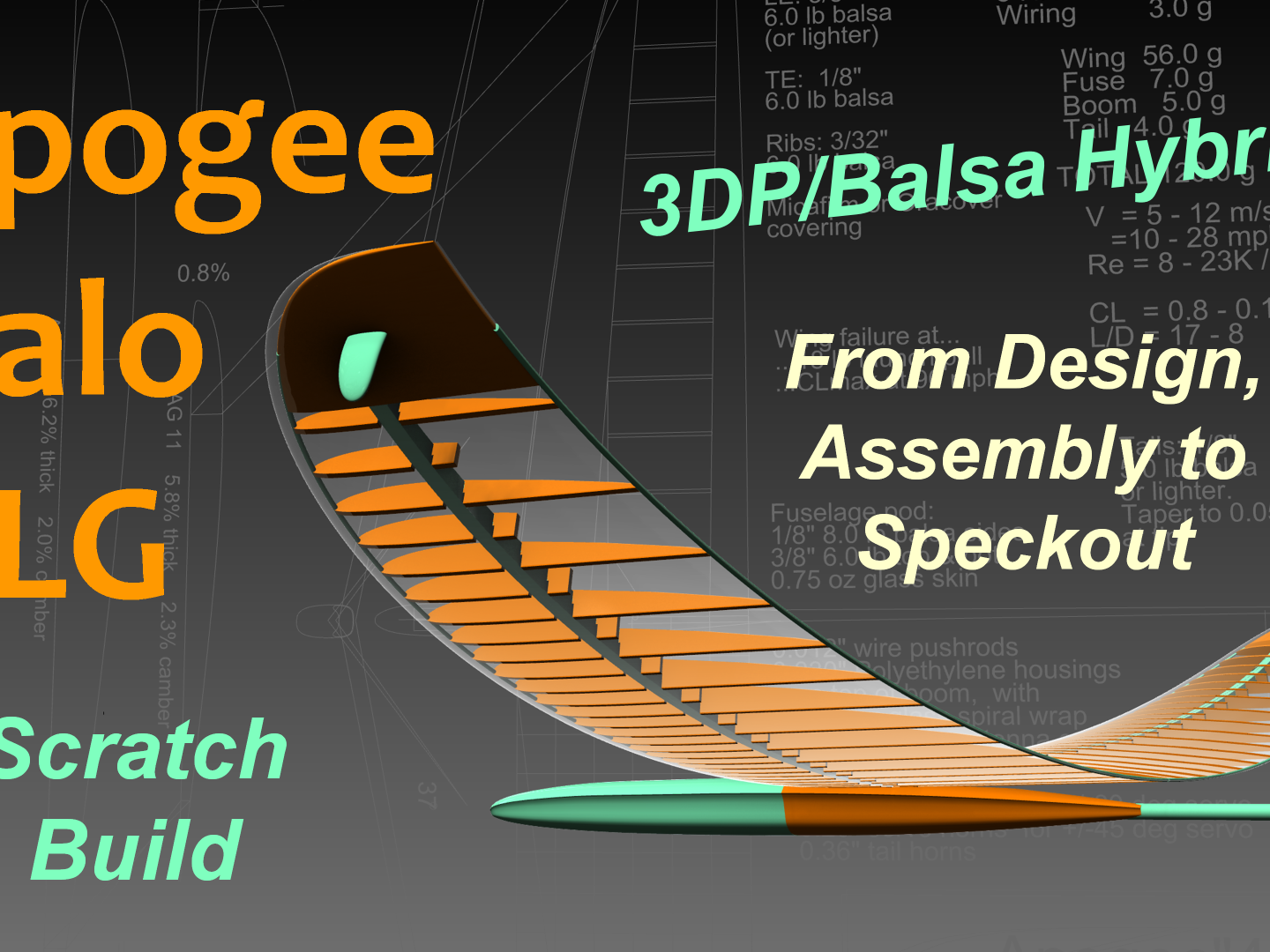 Apogee Halo: A Hybrid DLG with Elliptical Dihedral