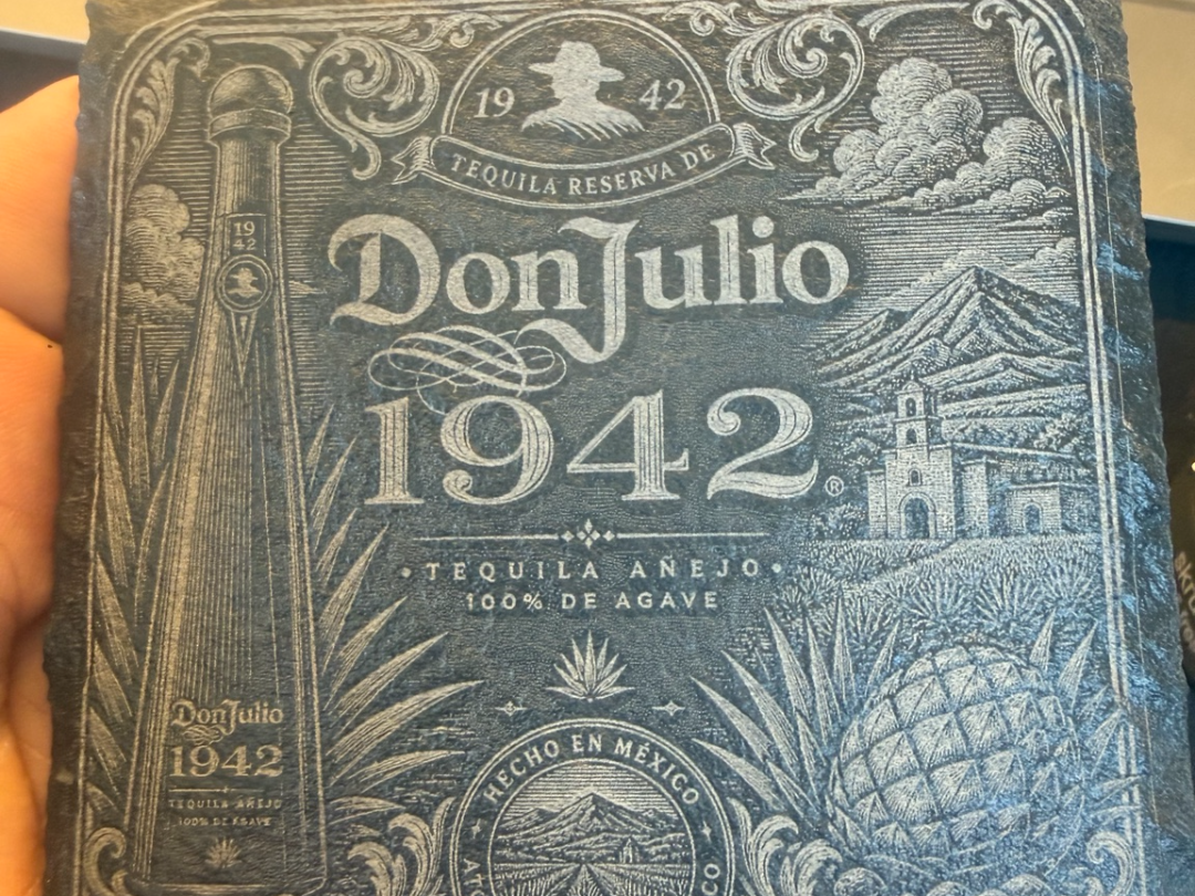 Don Julio 1942 Tequila Themed Slate Coaster