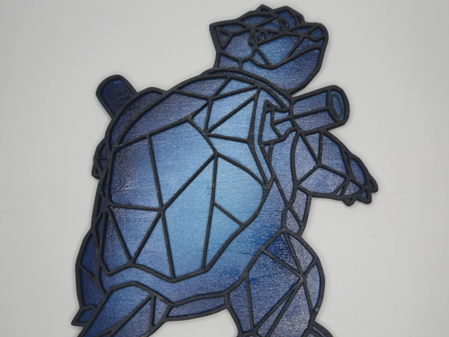 Geometric Blastoise Wall Art