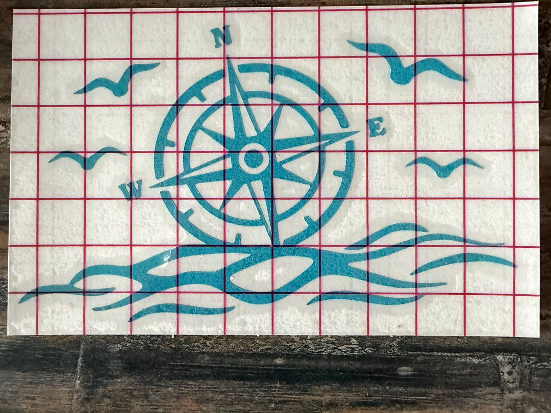 Kompass / Meer / Möwe CUT