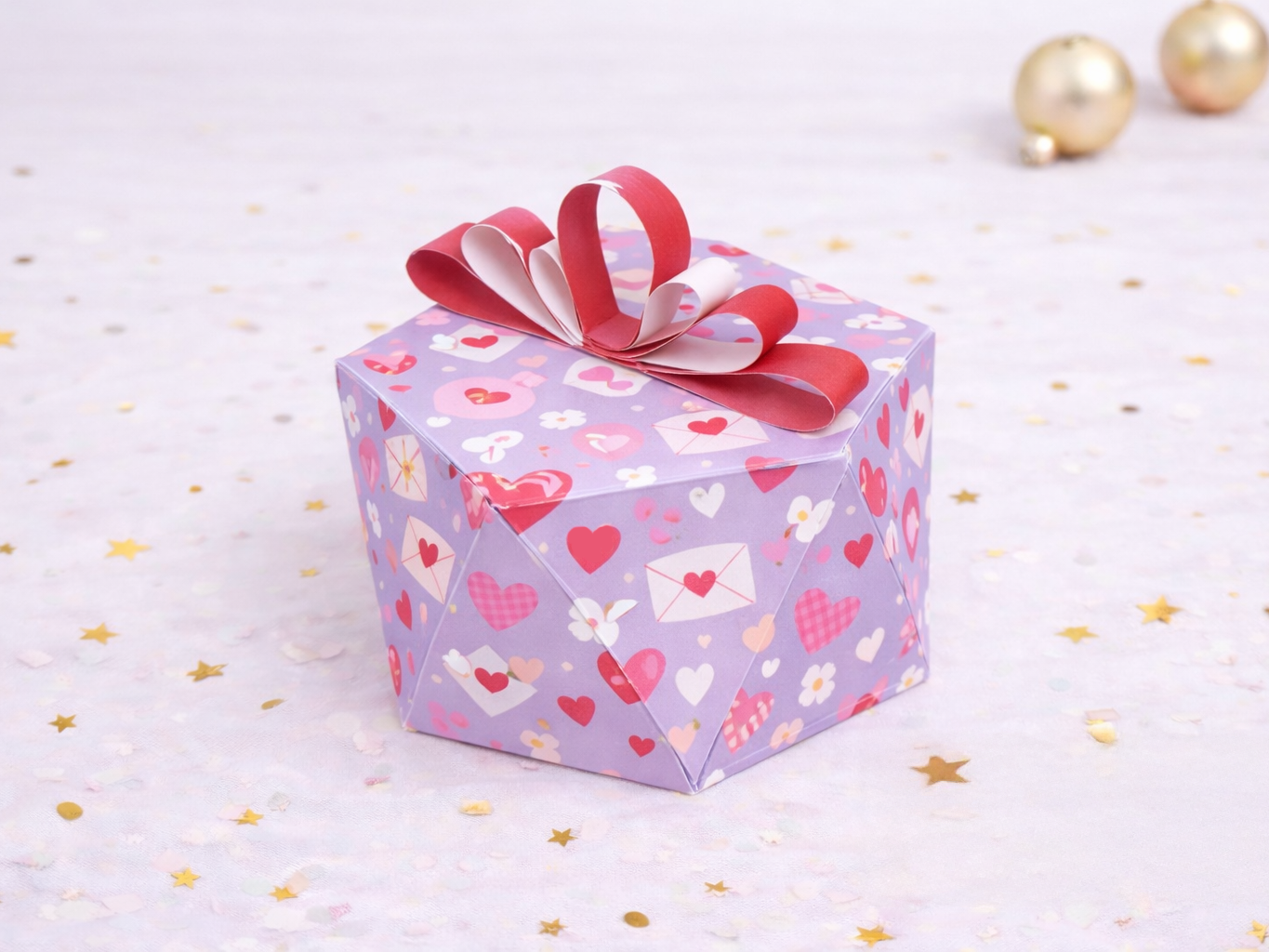 Multi-Sided Polygon Gift Box