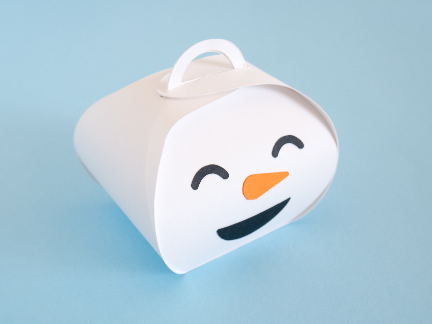 Snowman Christmas Treat Box