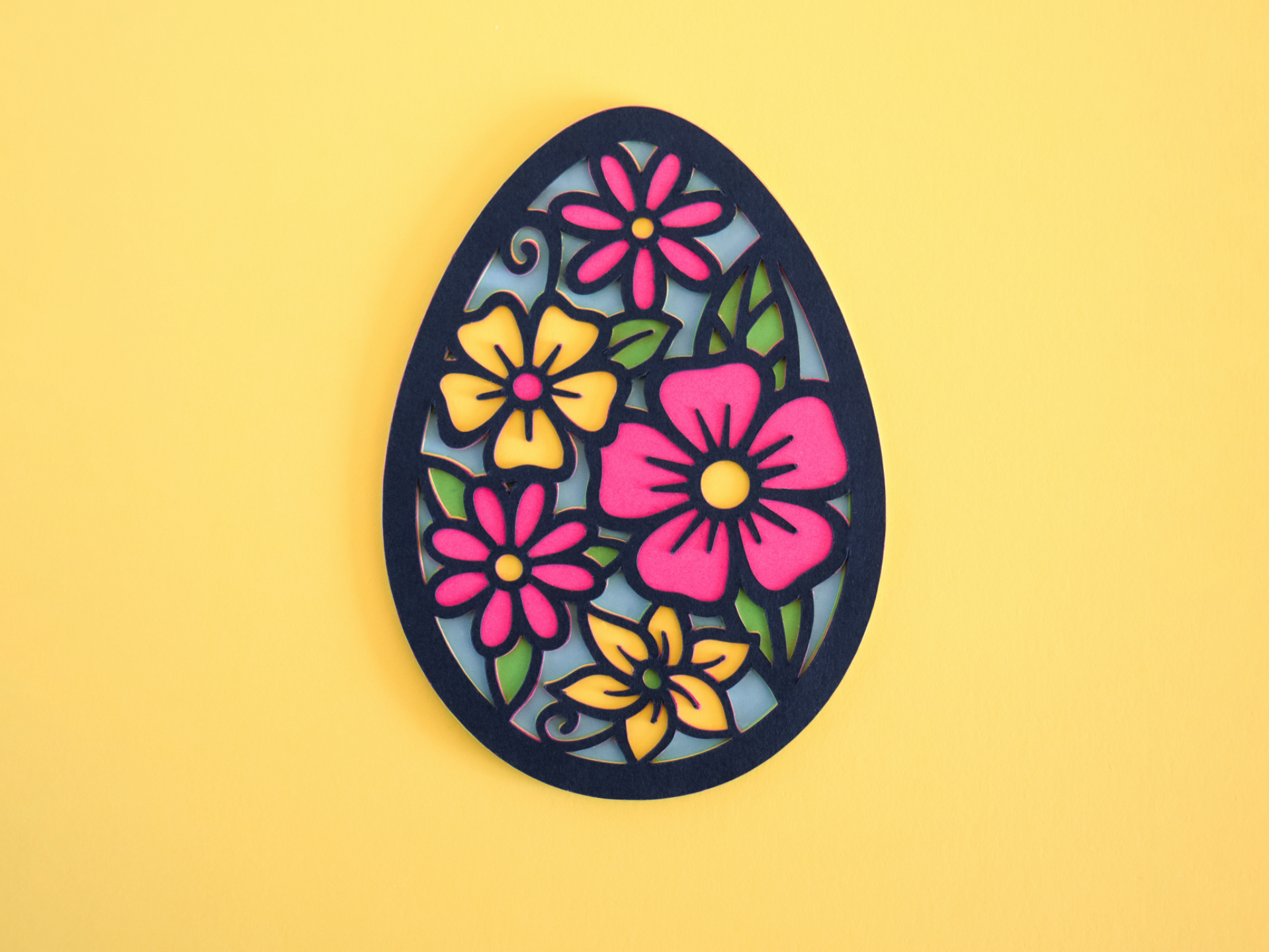 Flower Easter Egg