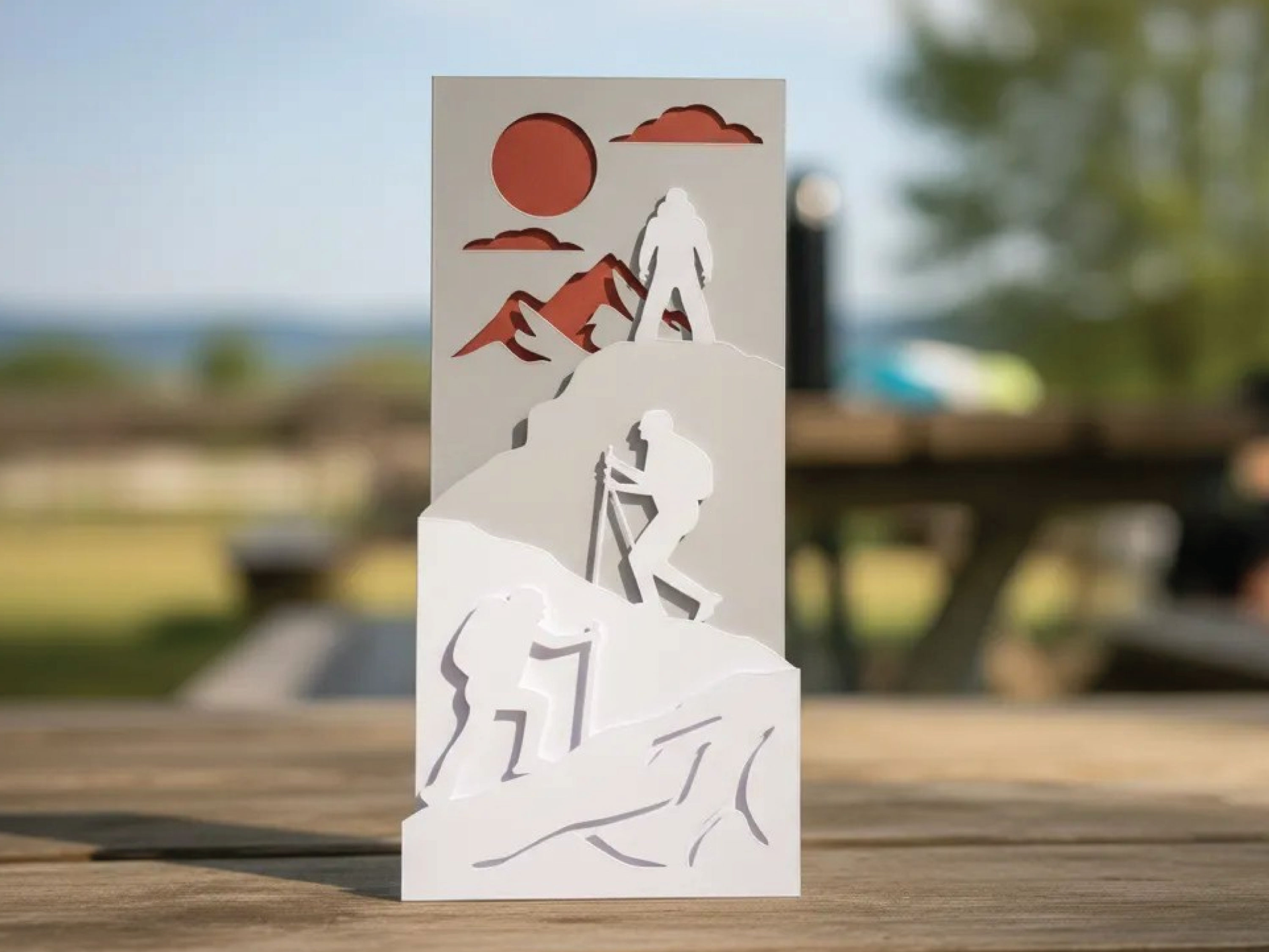 Adventure Folding Papercut