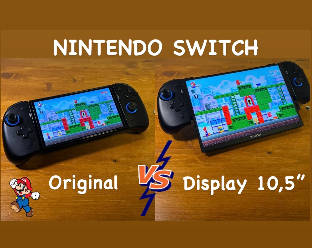 NINTENDO SWITCH WITH DISPLAY 10,5"